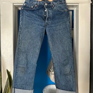 Mens 90s vintage levis 501 made in usa